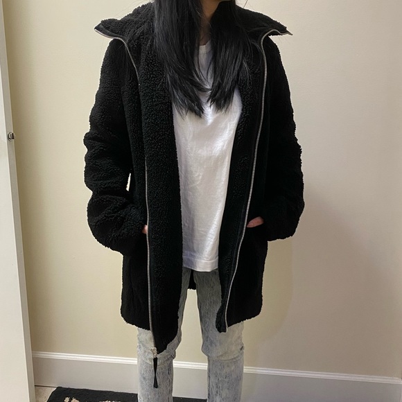 Sherling hooded jacket XS - Picture 1 of 5